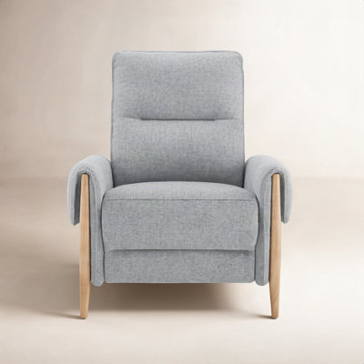 Michelle 36" Linen Manual Recliner