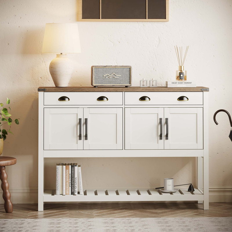 Armoire de rangement 47 po Modern Farmhouse