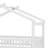 Wooden House Bed with Trundle-126131858-126131857
