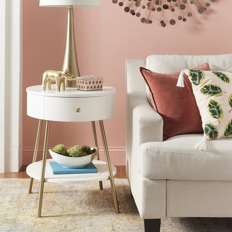 Burkholder End Table with Storage