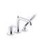 Tone Deck-Mount Bath Faucet With Handshower-1593890671