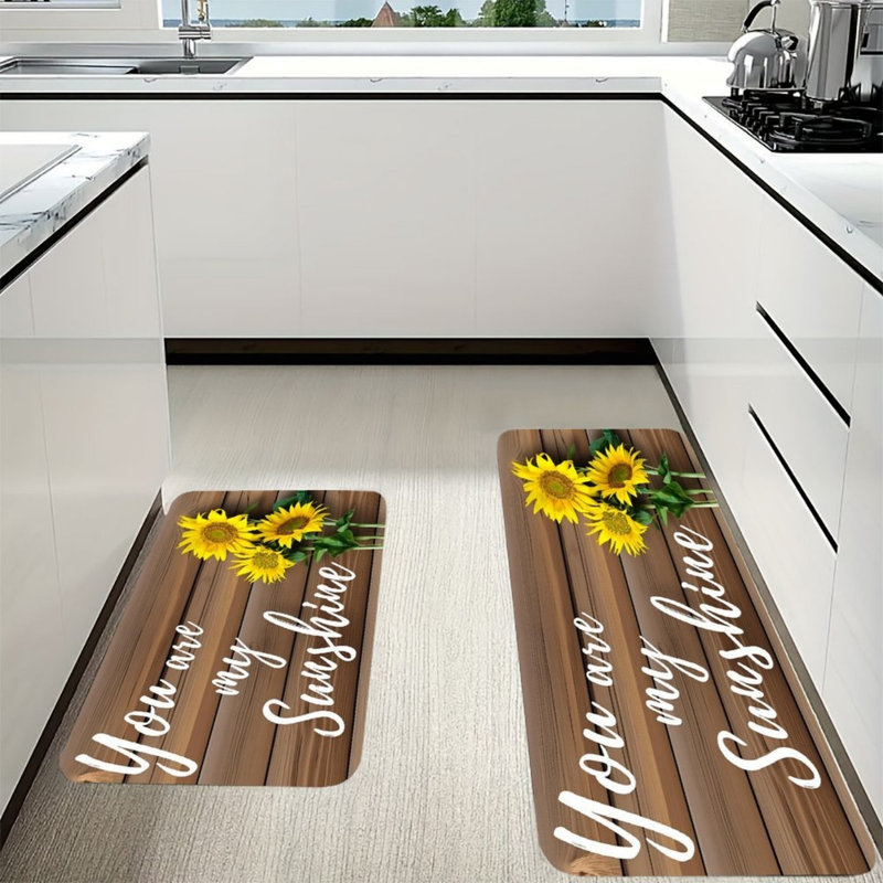 Tapis de cuisine 2 pièces
