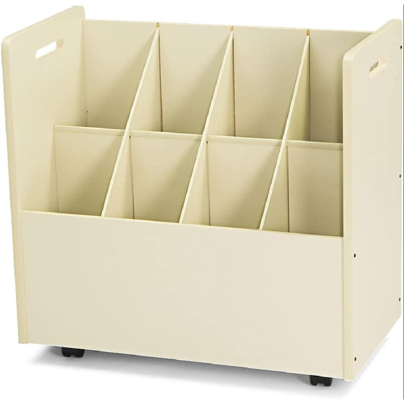 29.25'' H x 30.25'' W File Cart with Wheels