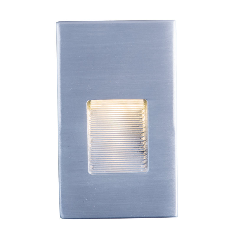 Luminaire pour marches Glenna, Aluminium brossé