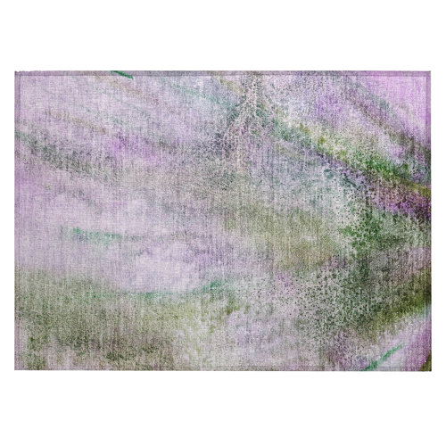 Bungalow Rose Deyoung Indoor/Outdoor Area Rug with Non-Slip Backing ...