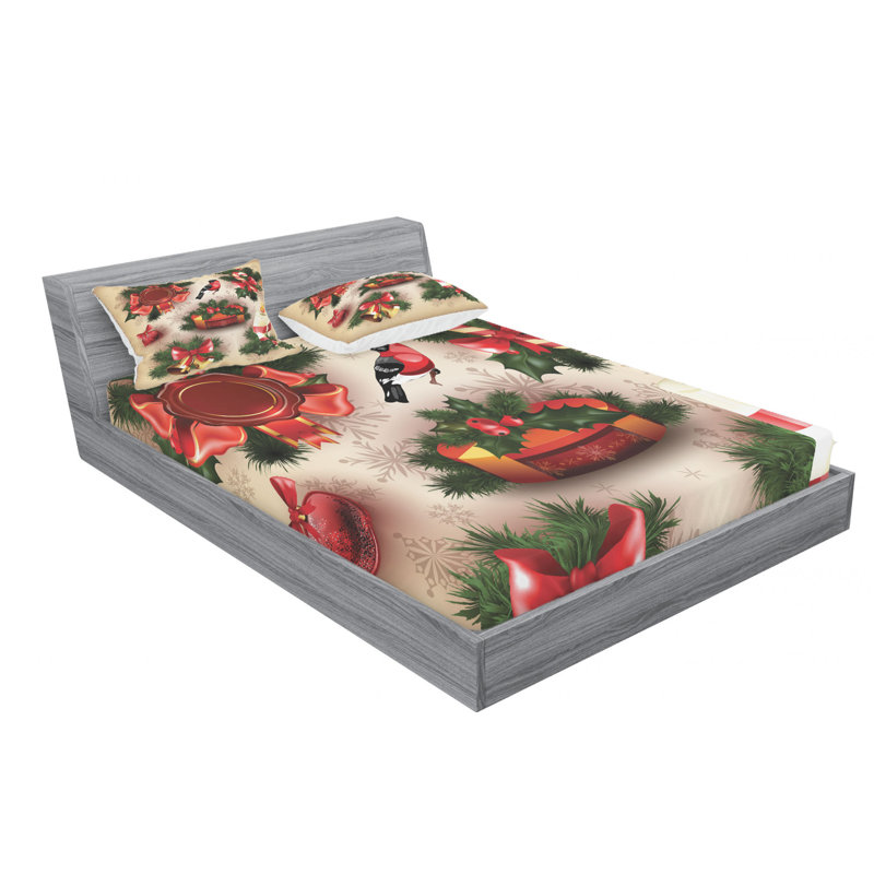 Microfiber Sheet Set, Full Sheet Set + Fitted Sheet + 2 Pillowcases