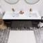 Ensemble de meuble-lavabo double 60 po Tenshi