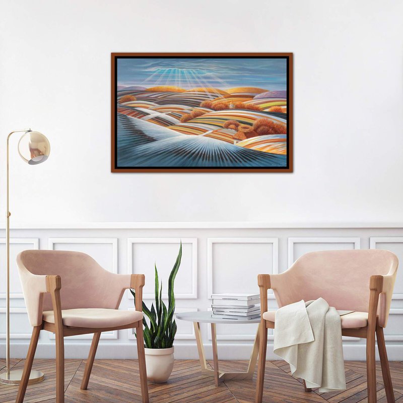 " To The Home Nests " by Oleg Shupliak, 26" H x 40" W x 1.5" D, Classic Wood Framed Canvas