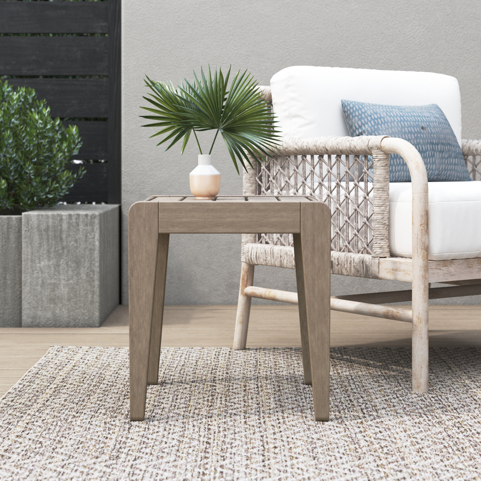 Ojai 16.5'' Outdoor Side Table