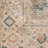 Bungalow Rose Twayne Ivory Blue Vintage Indoor Rug-697507293