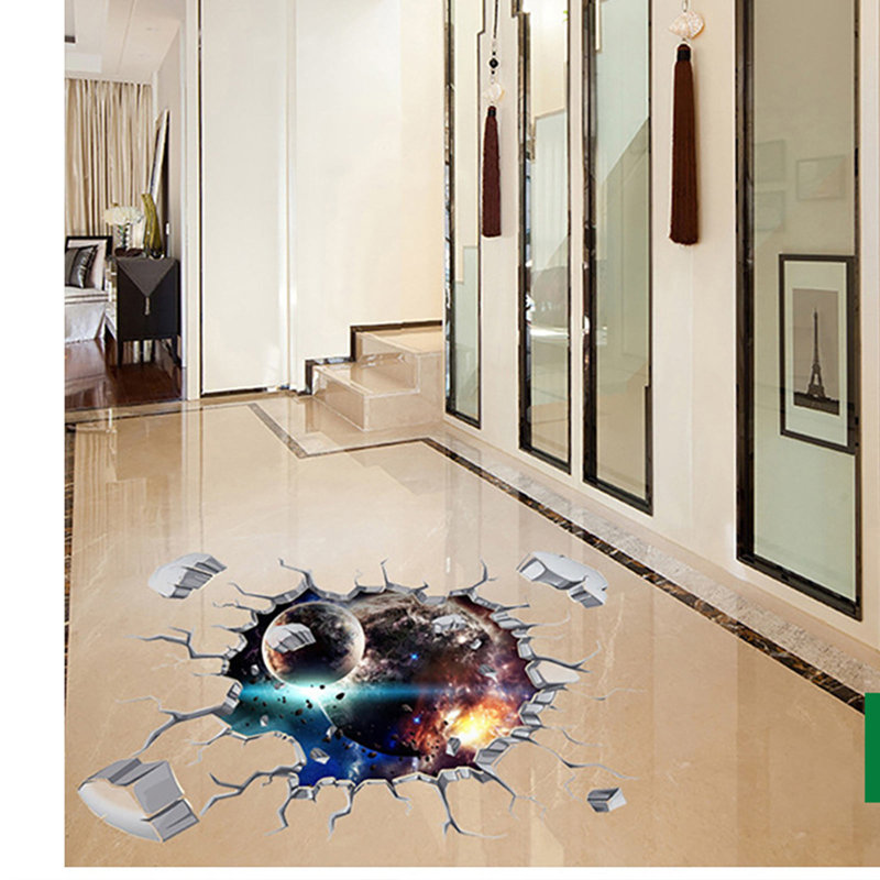 Autocollant mural Hole Breaking