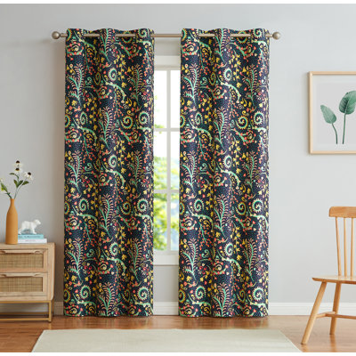 Room Darkening Curtain Single Panel