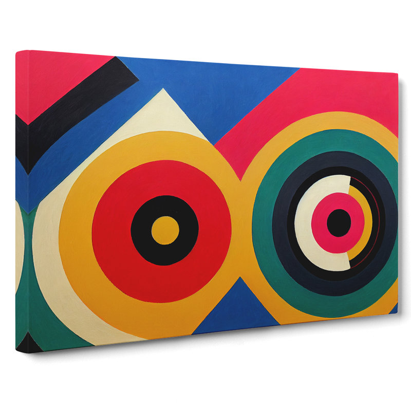 Unique Modern Abstract Art - Wrapped Canvas, 50cm H x 76cm W x 3cm D