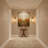 Lucian Steel Armed Sconce-354906672