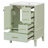 24.8" Modern Freestanding Bathroom Vanity With Ceramic Sink, Soft-Close Door & 3 Drawers For Efficient Storage – Epa/Upc Certified-1071174802