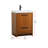 Southmead 24.02'' Single Bathroom Vanity with Resin Top-1931398633