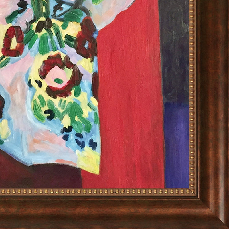 «Still Life with Oranges» par Henri Matisse, peinture sur toile encadrée, Perle de Vérone