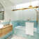 Polaris 60 in. x 60 in. Fully Frameless Sliding Bypass Bathtub Door