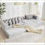 Nouveau canapé-lit modulaire surdimensionné New Arrived, canapé-lit convertible en forme de L avec huit coussins décoratifs-1414239635