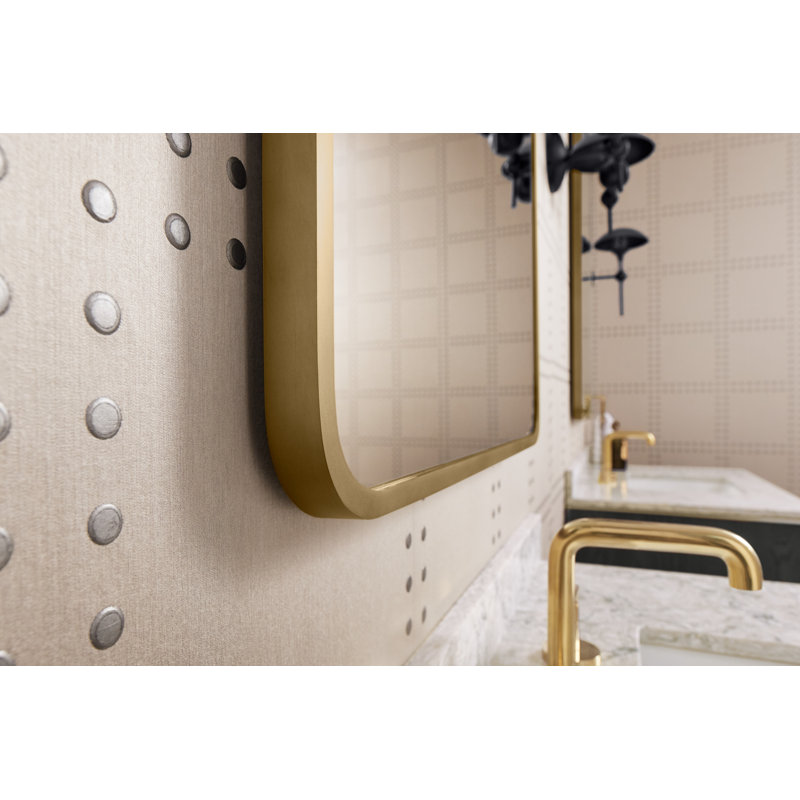Craft Series Bathroom / Vanity Mirrors, Brushed Pewter, 30" x 24"