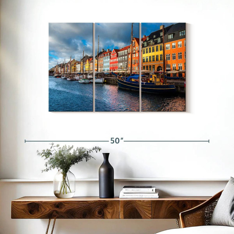 Hannes Nyhavn Port Copenhagen, 24" H x 38" W