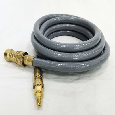 Tuyau de gaz naturel pour chauffe-eau et four à pizza, polyvalent et résistant à l'usure - grilles de matériaux faciles à installer et à l'épreuve des fuites