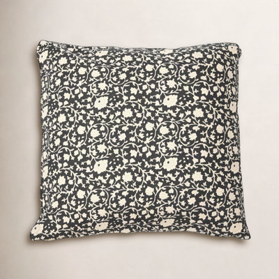 Emmett Floral Cotton Throw Pillow