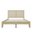 Lit en bois de rotin Behre-888661313
