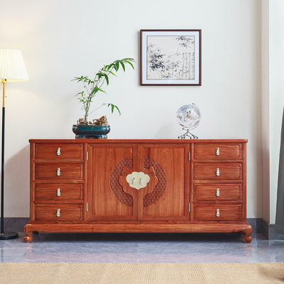 Chinese-style retro light luxury sideboard