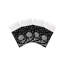 Crossbones Large Cotton Blend Square Napkins