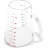Carlisle Food Service Products 1 -Piece Plastic Stainless Steel Liquid Measuring Cups