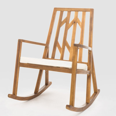 Neema Acacia Wood Rocking Chair