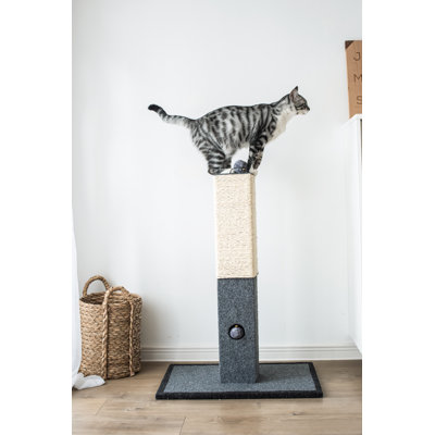 Catry 32" Cat Tree with Hanging Toy