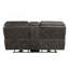 Ensemble de canapé de salon moelleux et moelleux 2 pièces avec canapé inclinable électrique et causeuse gris-1813993964