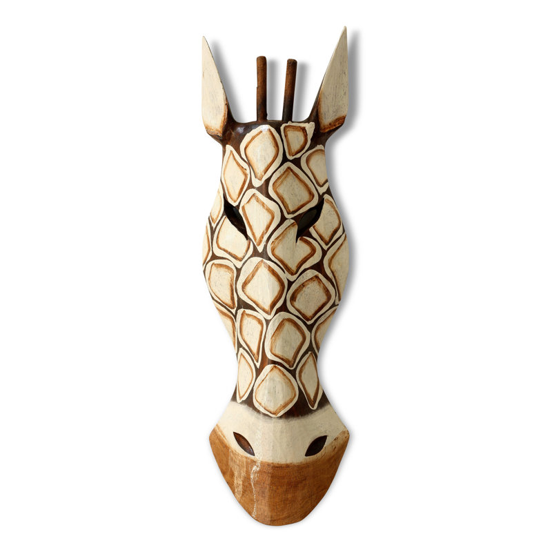 Handmade Boho Animals Wall Decor on Solid Wood