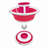 Rebrilliant Chaker Plastic Stainless Steel Serving Bowl-1570132068