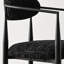 Chaises de salle à manger rembourrées en chenille avec accoudoirs-1814106599-1819366703