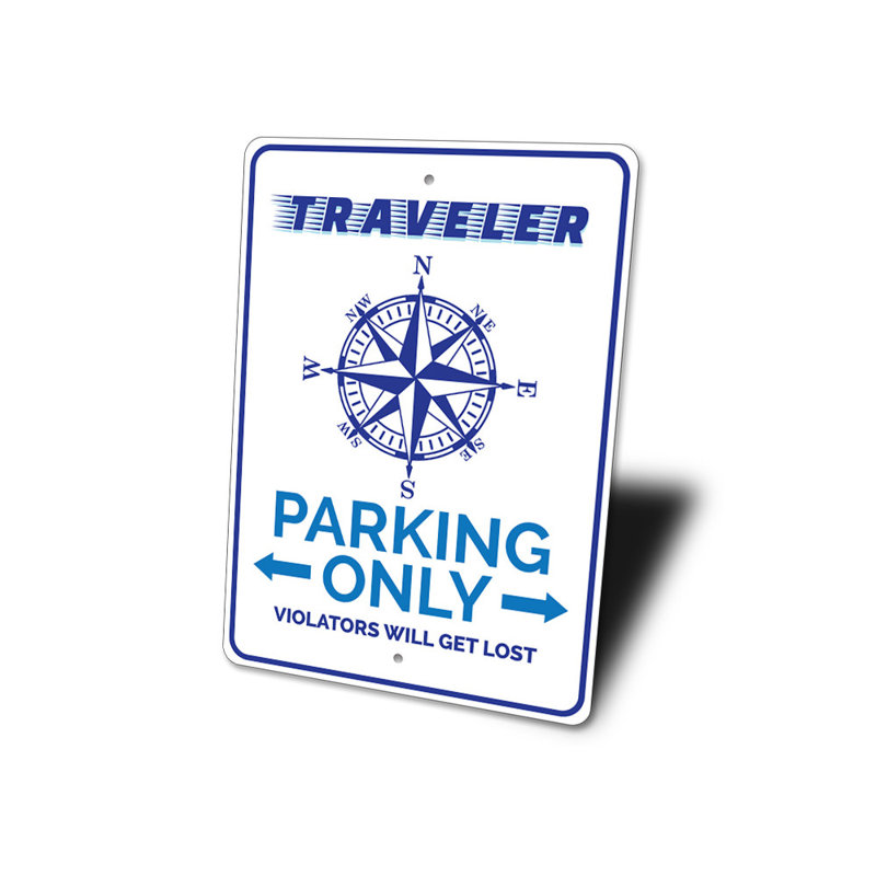 Panneau en aluminium Traveller, H 18 po x l 12 po x P 0,06 po