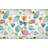 Watercolor Colorful Leaf Pattern Tropical Removable Wallpaper-1347327151