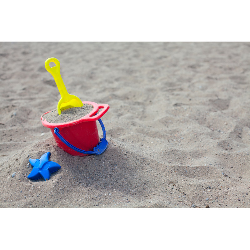 " Beach Toys " by Dianazh, 12" W x 8" H