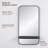 Rounded Rectangle Wall Mounted Vanity Mirror with HD  Glass