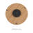 Lavish Home Lazy Suzan All-Natural Bamboo Round Two Tier Turntable Kitchen, Pantry and Vanity Organizer and Display with 10 Inch Diameter
