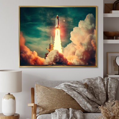 " Vintage Spaceship Rocket III "