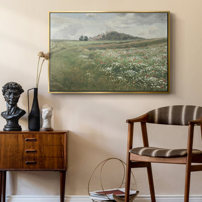 «Vintage Landscape - LV», reproduction sur toile flottante