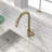 Topcraft Single Handle Stainless Steel Kitchen Faucet