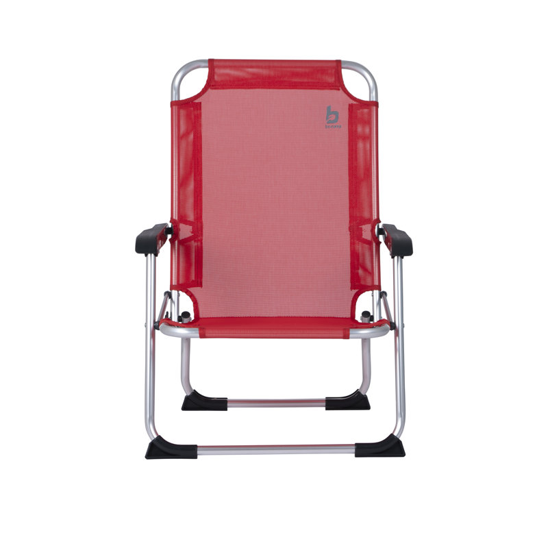 Arean Reclining Beach Chair, Red