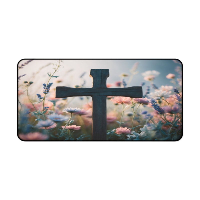 Polyester Desk Pad, 31.5x15.5