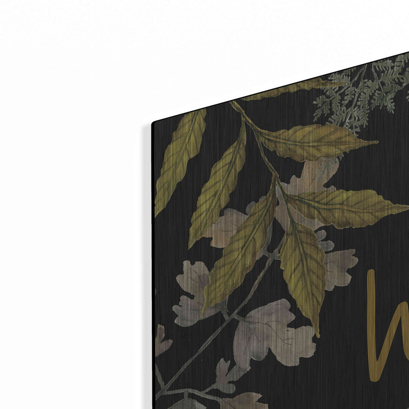 «Welcome Autumn» par Cindy Jacobs, art mural en métal, H 24 po x l 48 po