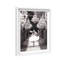 Oliver Gal Running Alice Black and White - Diamond Dust Shadowbox Framed Wall Art-70284699-70284773
