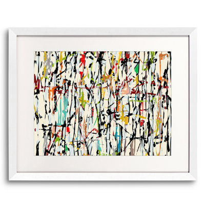 Pollock Wink 2 Print by Angel Estevez